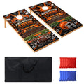 Cornhole Boards Game Set Greenfield- Northwestern Tigers