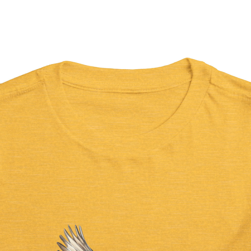 Toddler Tee — Flying Mallard Duck Graphic