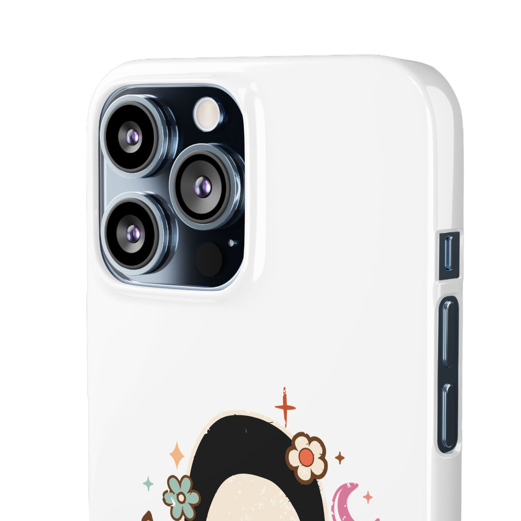 Scream Floral Phone Case — Cute Spooky Halloween Snap Case
