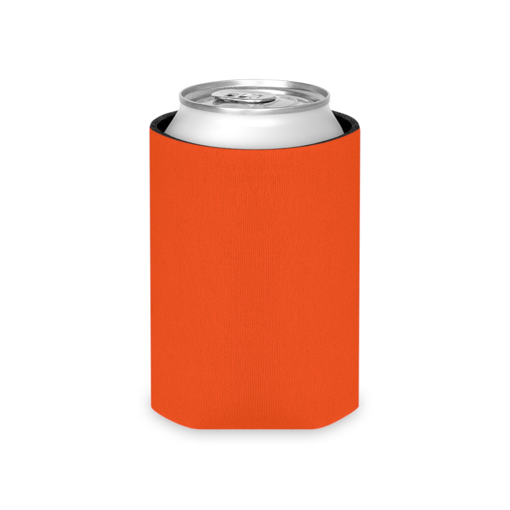Mama Leopard Floral Can Cooler – Orange Insulated Beer Koozie for Mom, Mother’s Day Gift