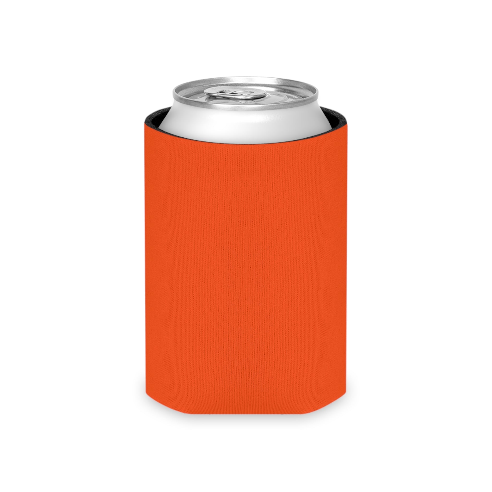 Mama Leopard Floral Can Cooler – Orange Insulated Beer Koozie for Mom, Mother’s Day Gift