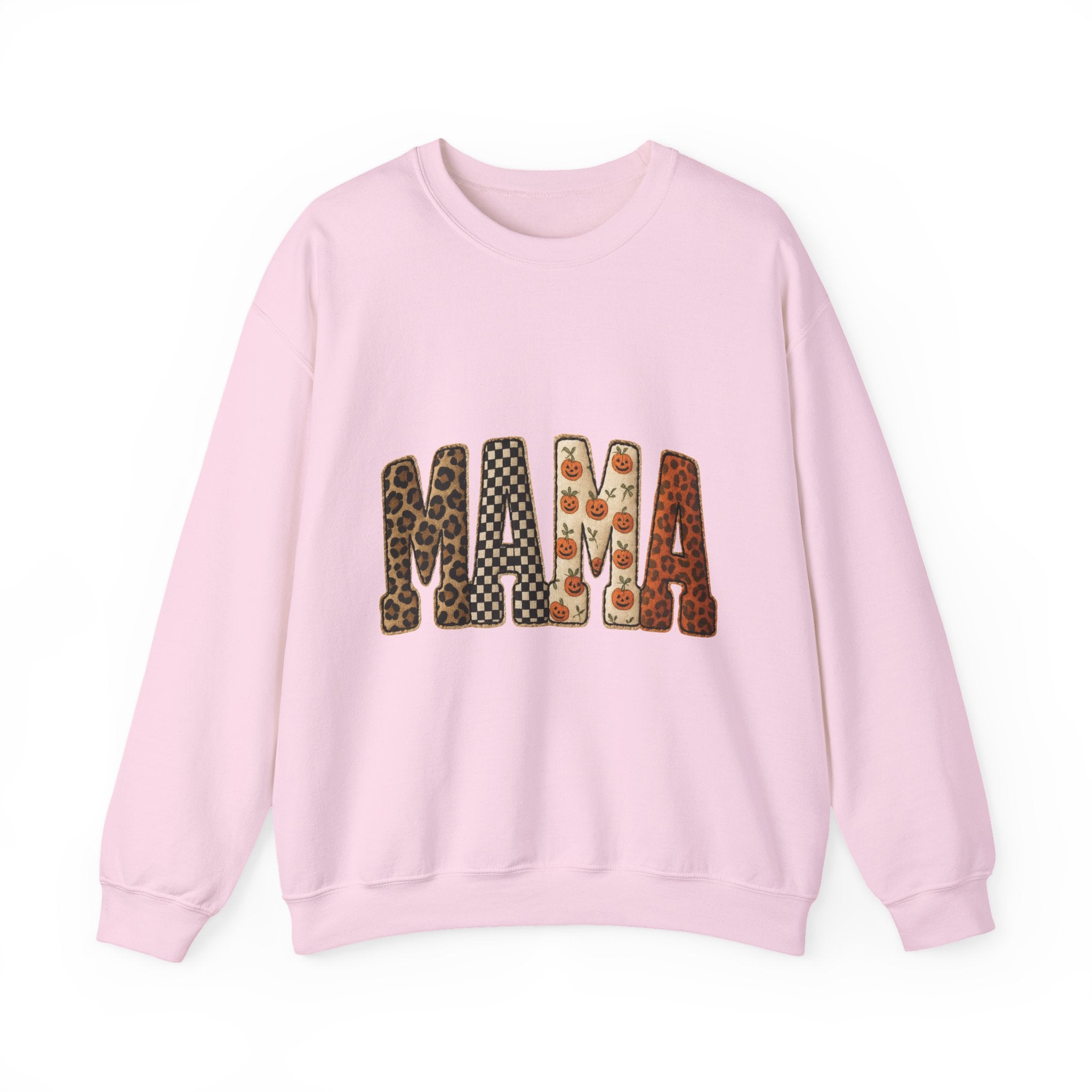 Mama Leopard & Floral Crewneck Sweatshirt — Trendy Mother's Day Pullover