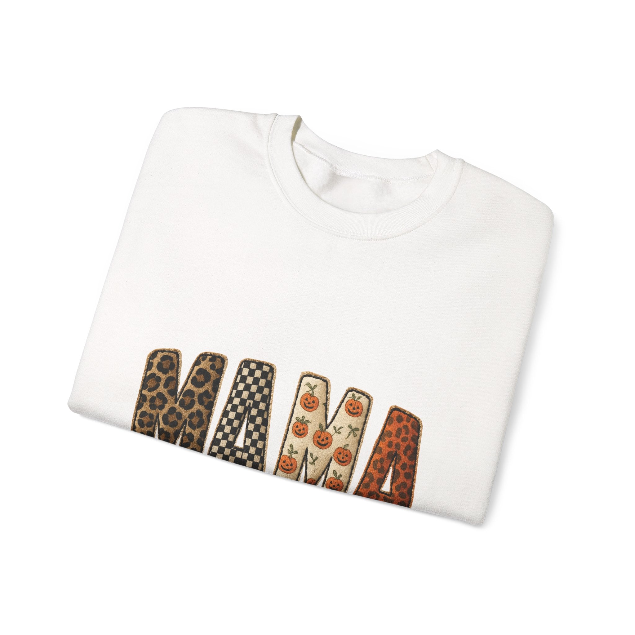 Mama Leopard & Floral Crewneck Sweatshirt — Trendy Mother's Day Pullover