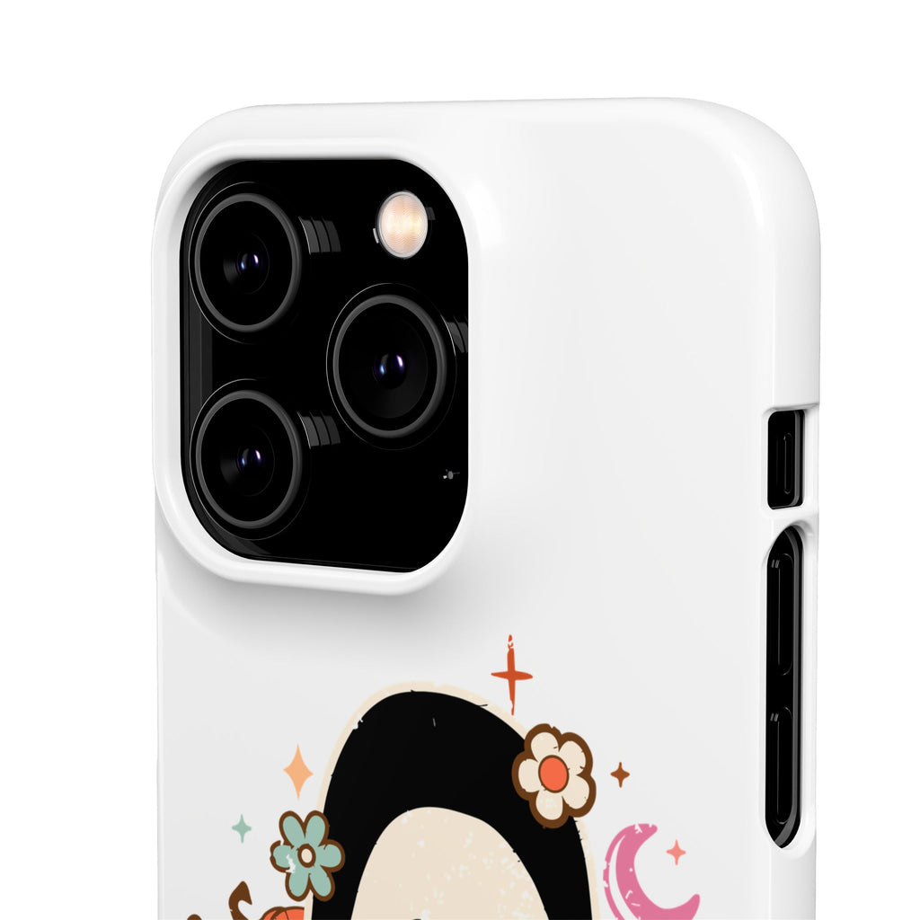 Scream Floral Phone Case — Cute Spooky Halloween Snap Case