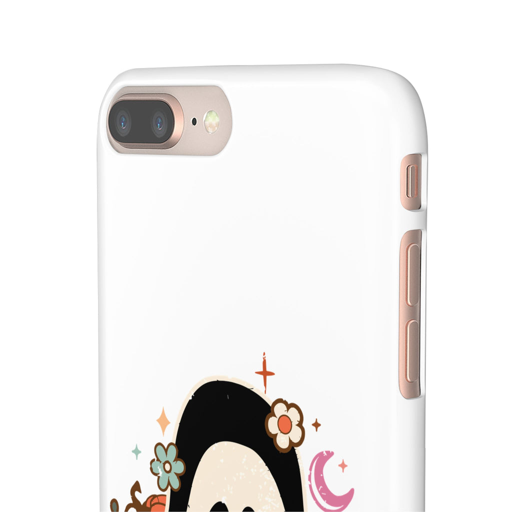 Scream Floral Phone Case — Cute Spooky Halloween Snap Case