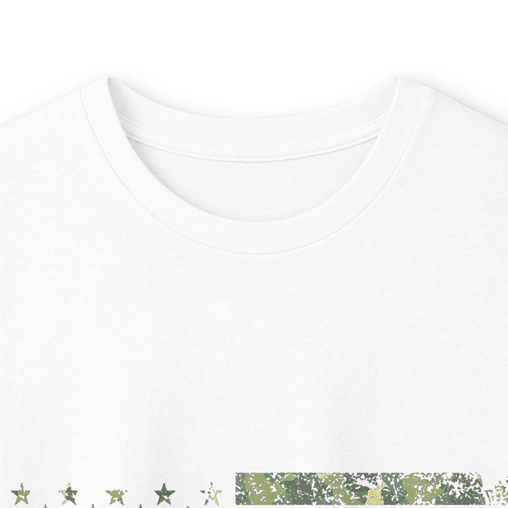 American Flag Camouflage 'Husband Daddy Protector Hero' Long Sleeve Tee