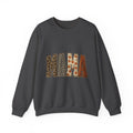 Mama Leopard & Floral Crewneck Sweatshirt — Trendy Mother's Day Pullover