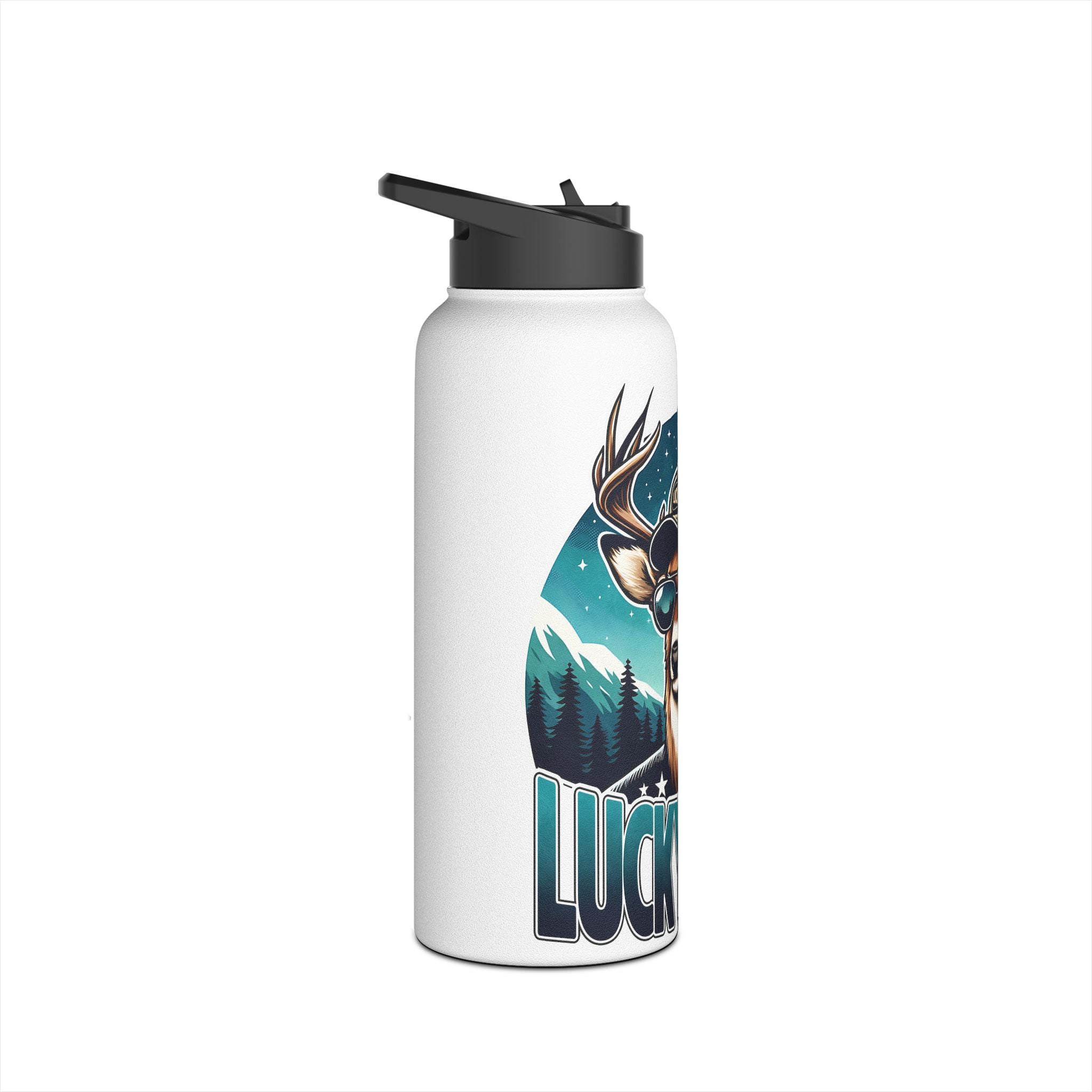 Stainless Steel Water Bottle, Standard Lid