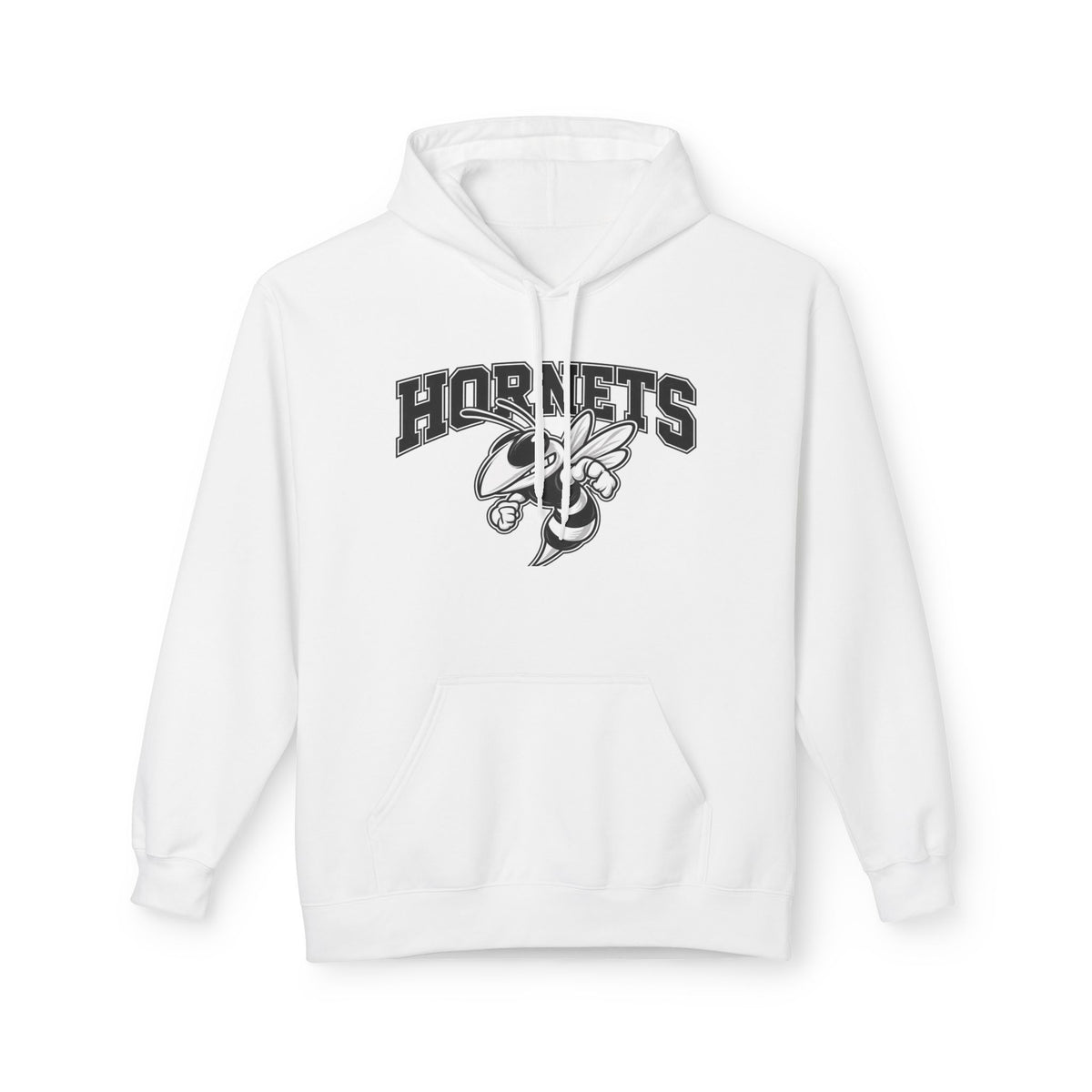 Hornets Vintage Mascot Hoodie — Retro School Team Sweatshirt