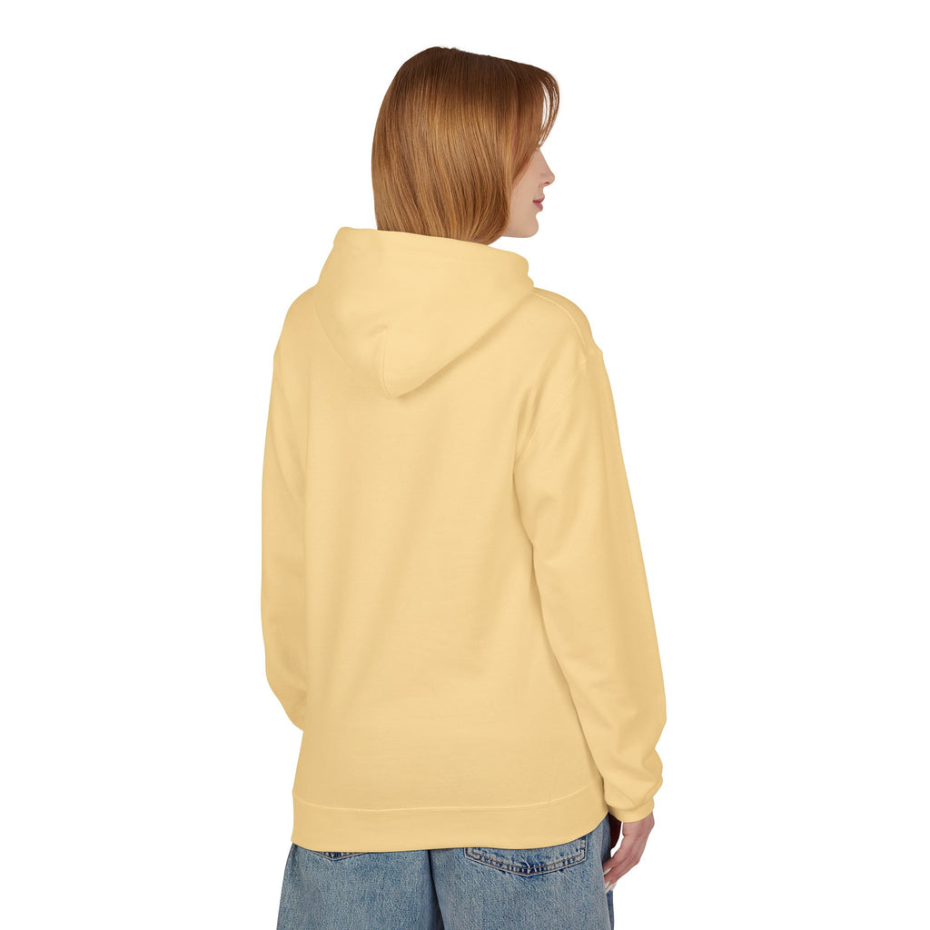 Panthers Logo Hoodie — Vintage Black & White Sports Pullover