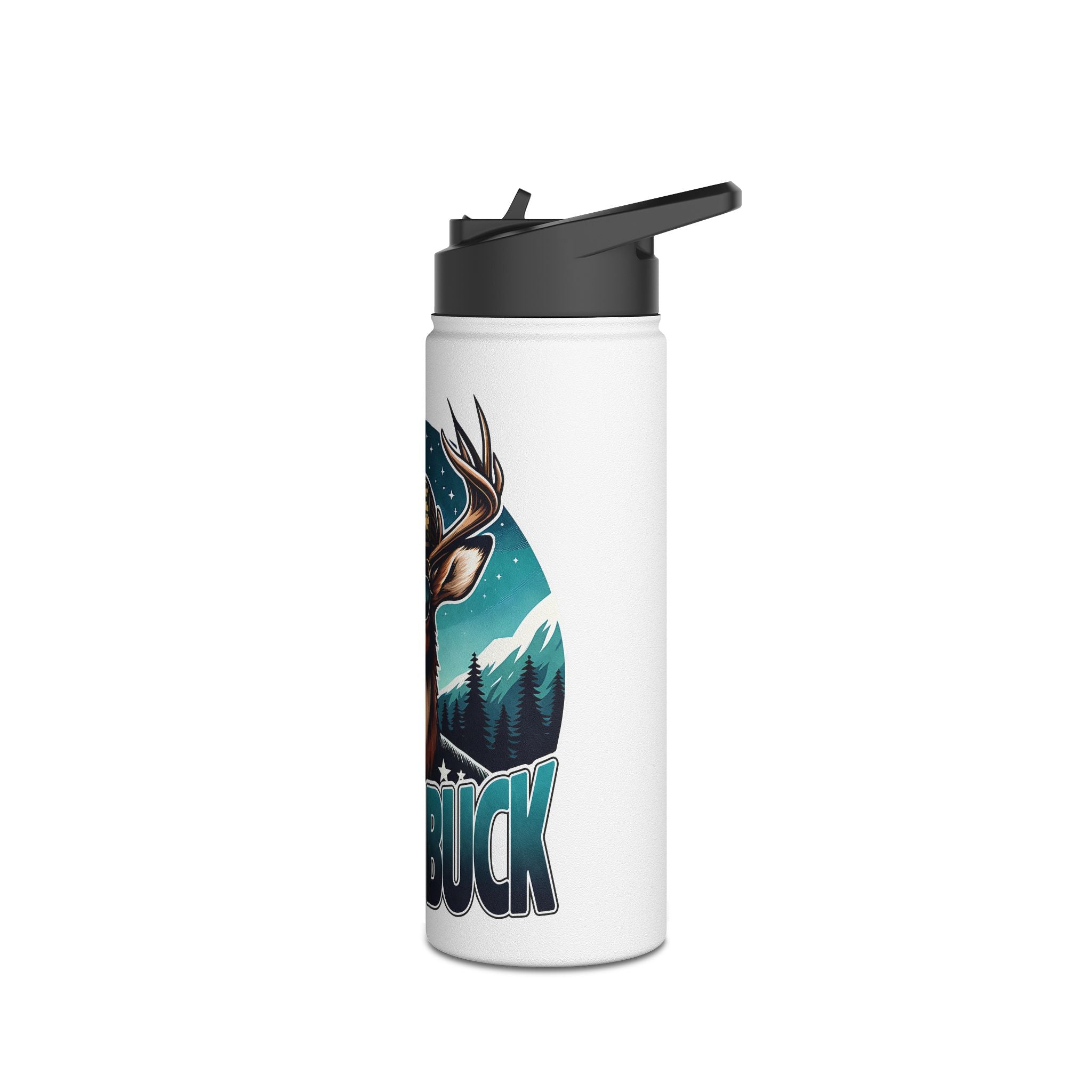 Stainless Steel Water Bottle, Standard Lid