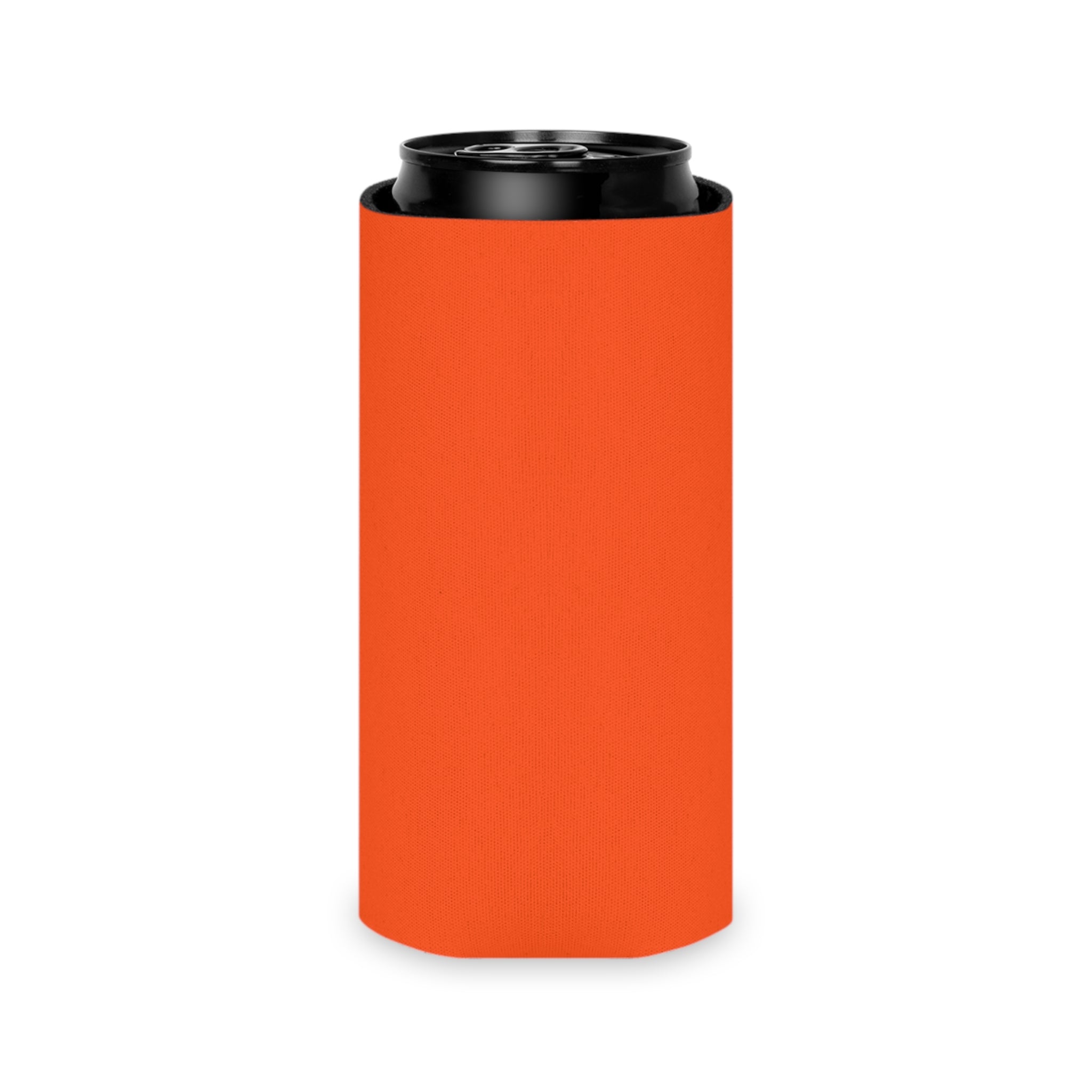 Mama Leopard Floral Can Cooler – Orange Insulated Beer Koozie for Mom, Mother’s Day Gift