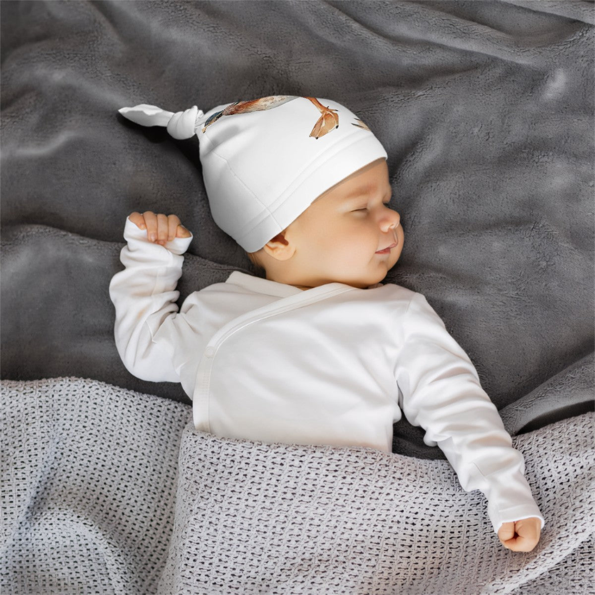 Baby Beanie Top Knot Untitled203