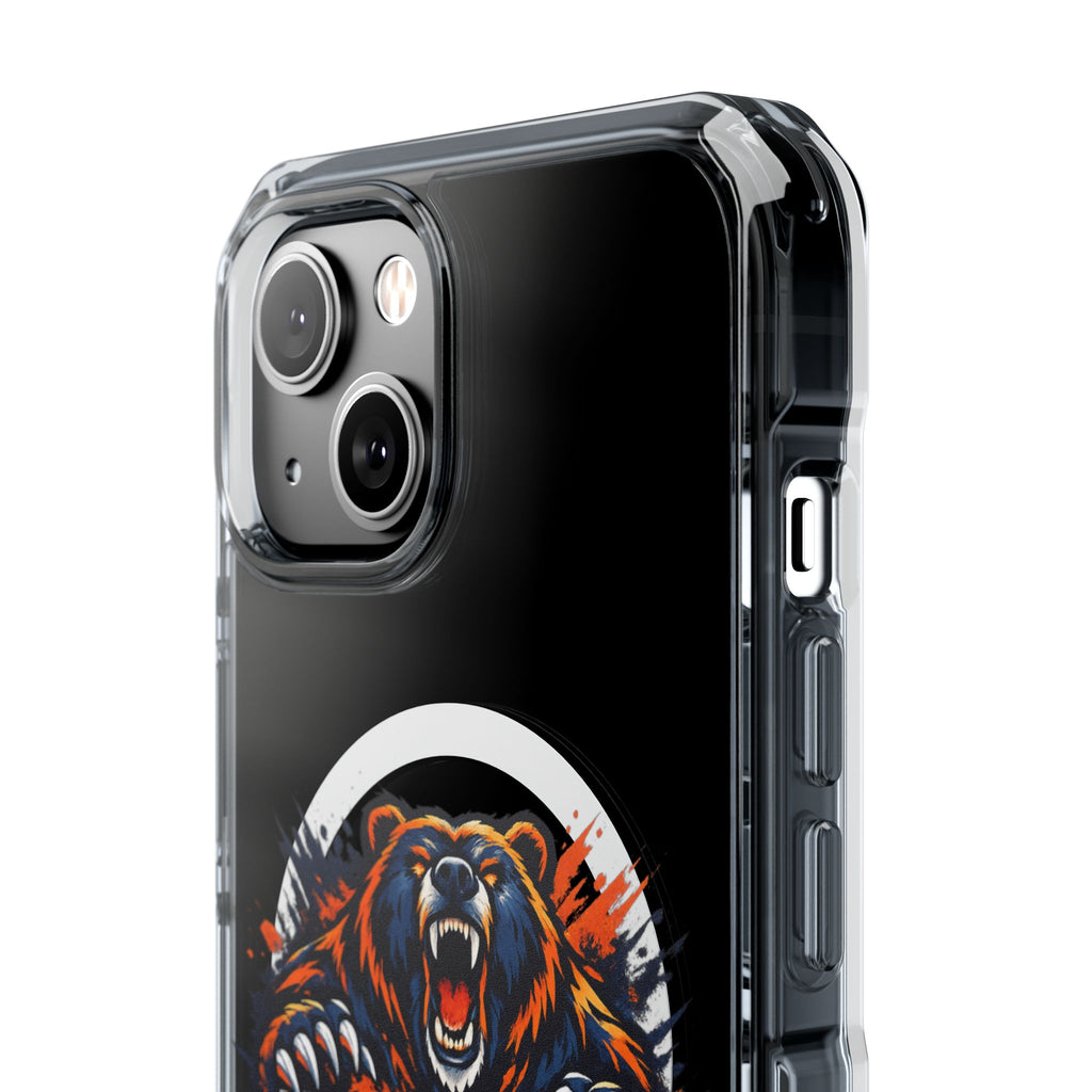 Clear Magnetic Phone Case — Fierce Bears Logo Protective Cover