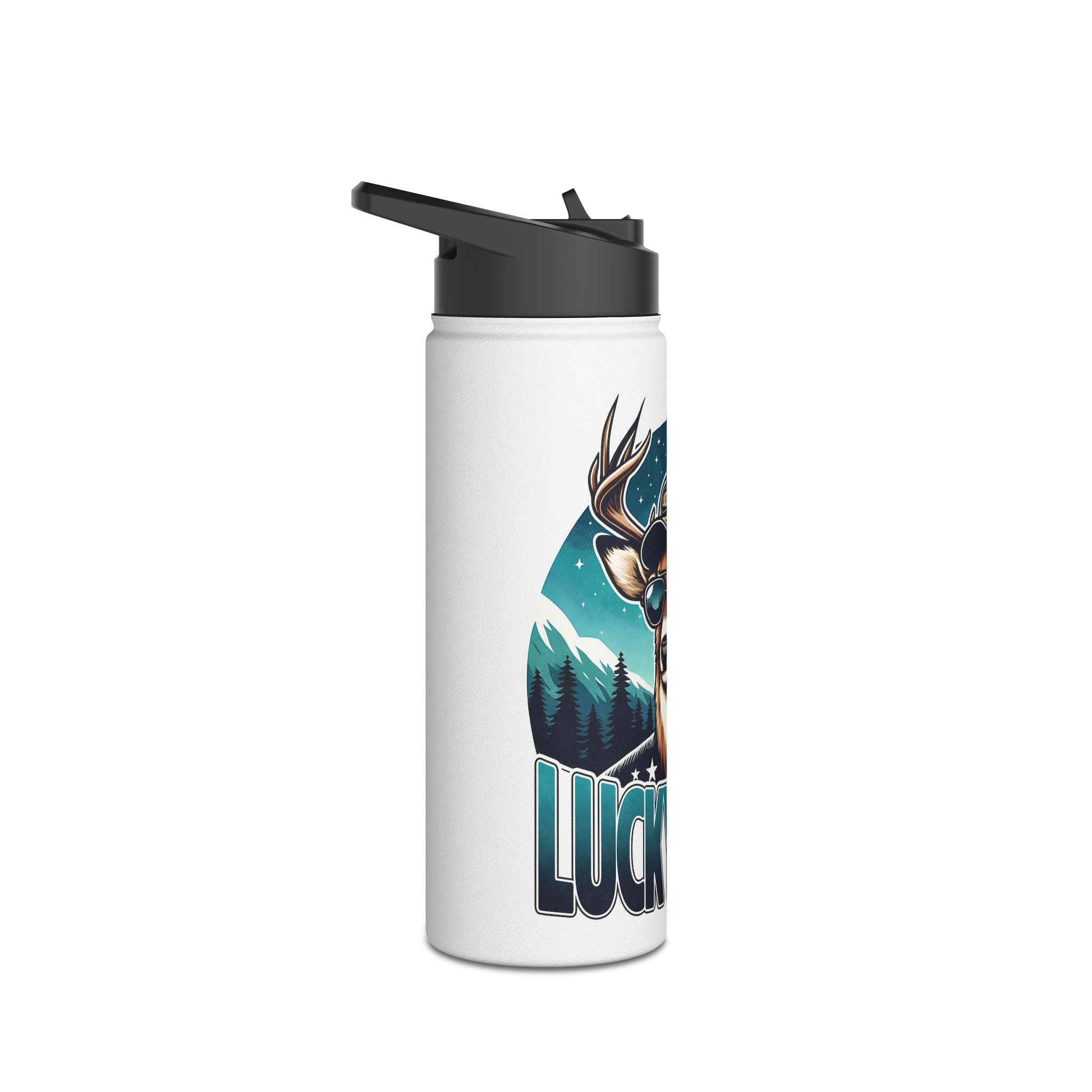 Stainless Steel Water Bottle, Standard Lid