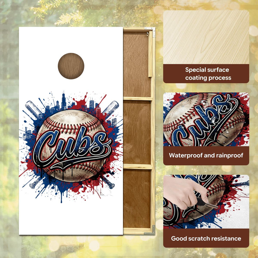 Cornhole Boards Game Set cubs