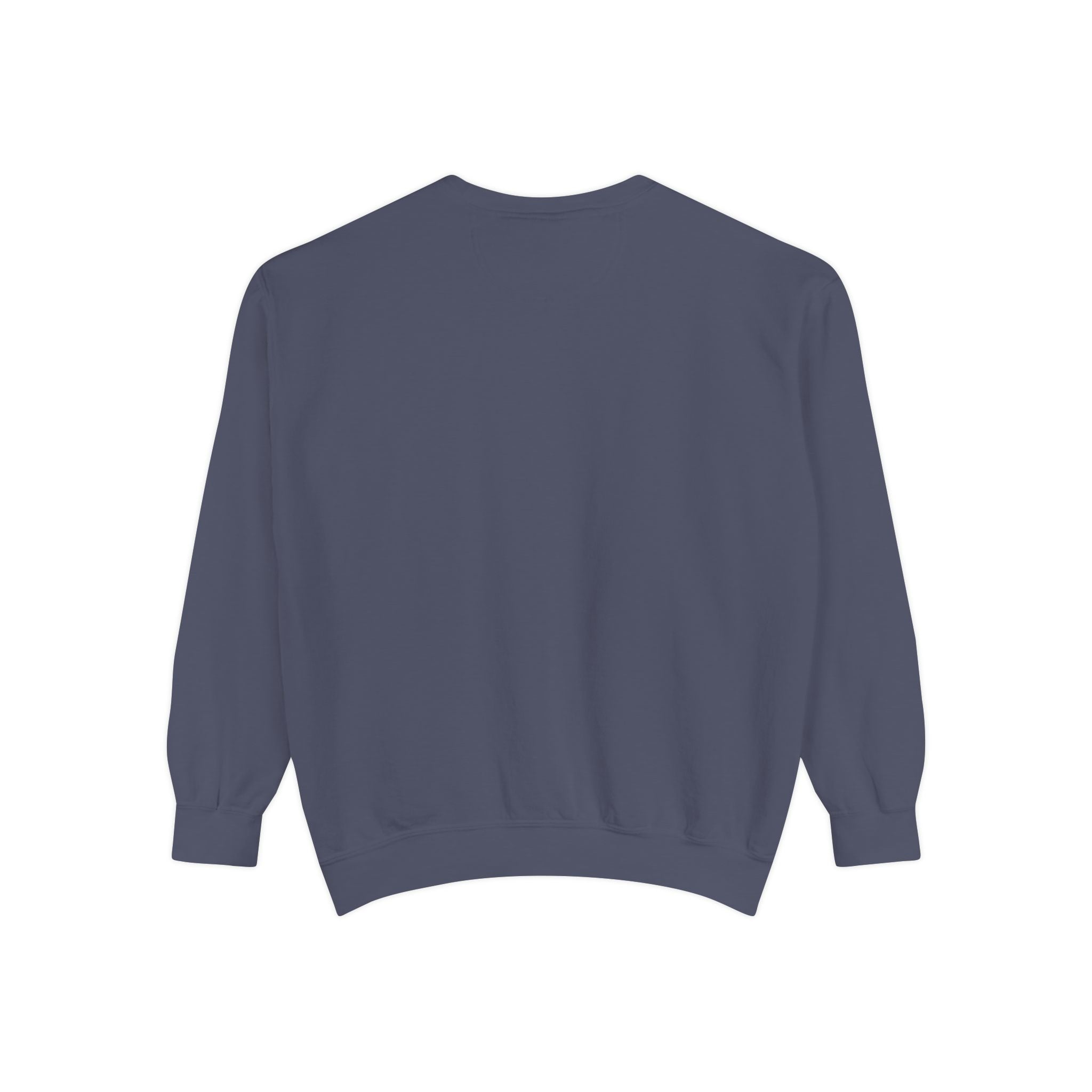 Spooky Vibes Sweatshirt — Halloween Retro Checkerboard Graphic