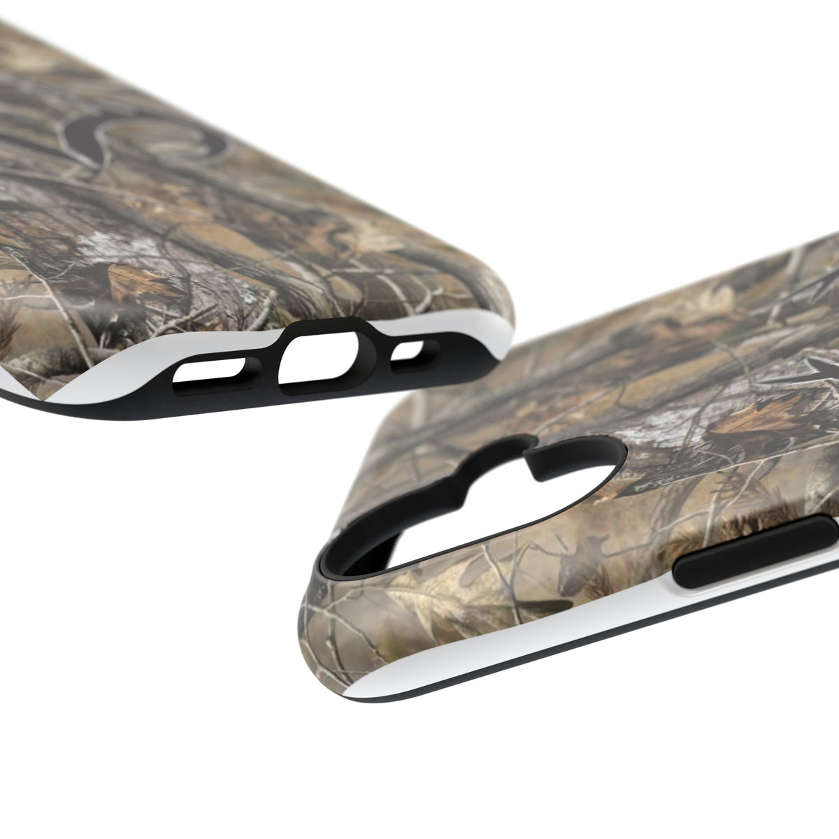 Camo Hunting Phone Case — Impact-Resistant Phone Cover with Antler Logo