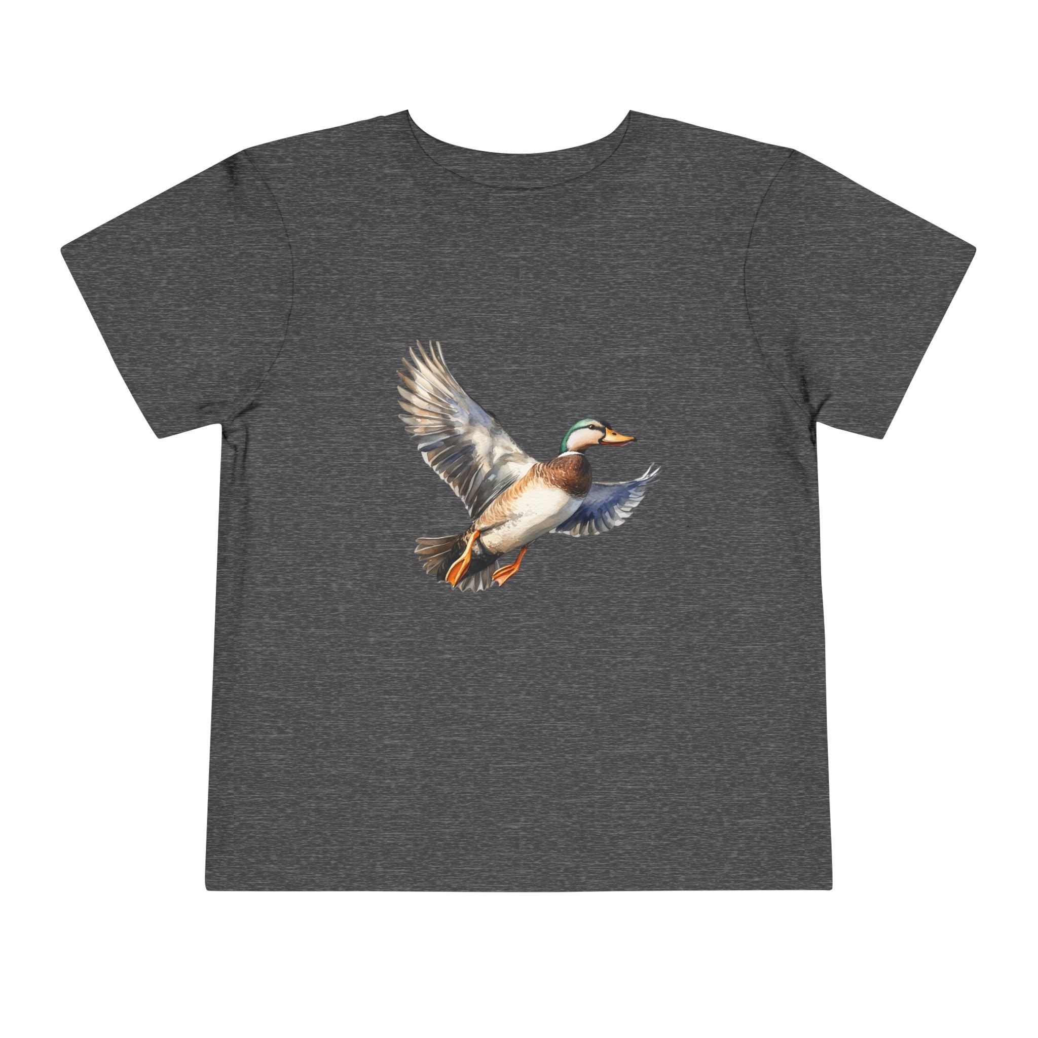 Toddler Tee — Flying Mallard Duck Graphic