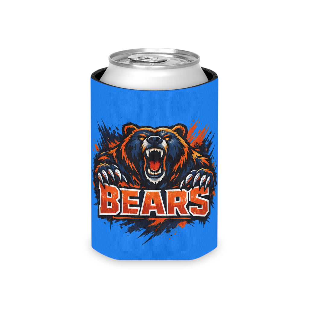 Bear Team Can Cooler – Roaring Bears Beverage Koozie