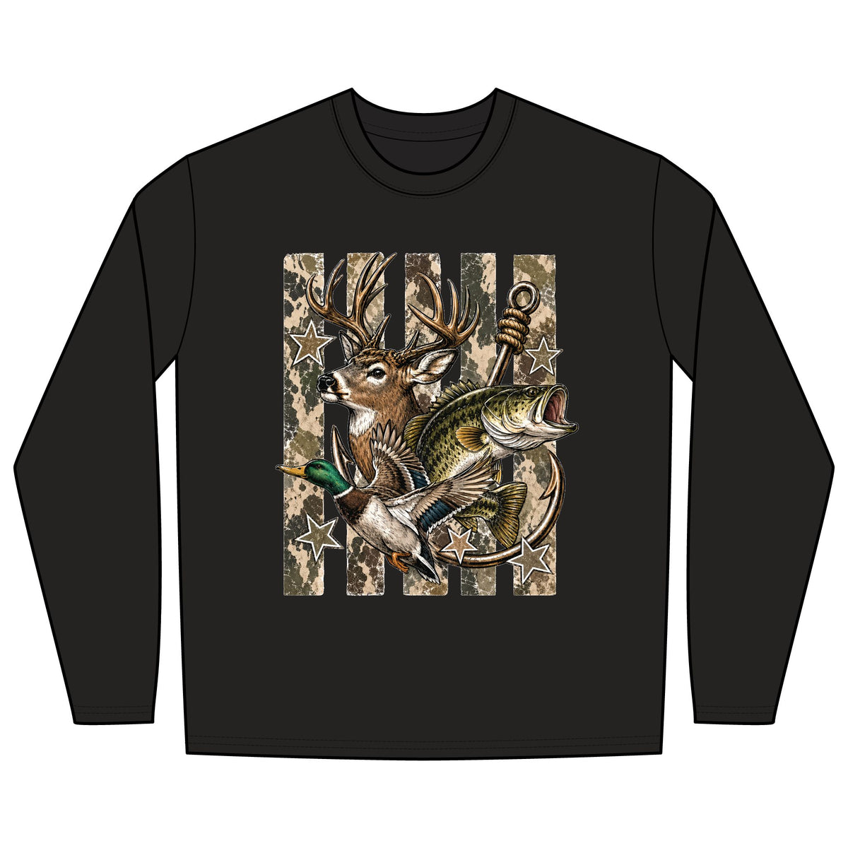 Colorblock Performance Long Sleeve Tee