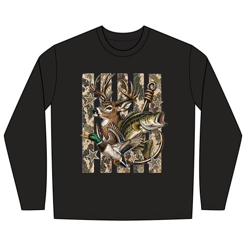 Colorblock Performance Long Sleeve Tee