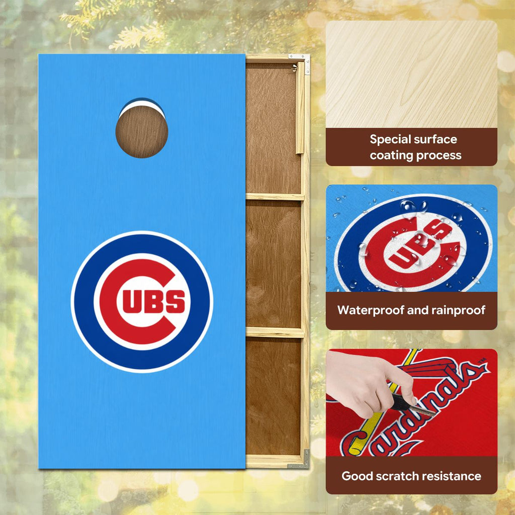 Cornhole Boards Game Set PrintKKCubsCornhole7086x14173 PrintKKCardinalsCornhole7086x14173