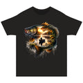 Bass Sunset Fishing Tee
