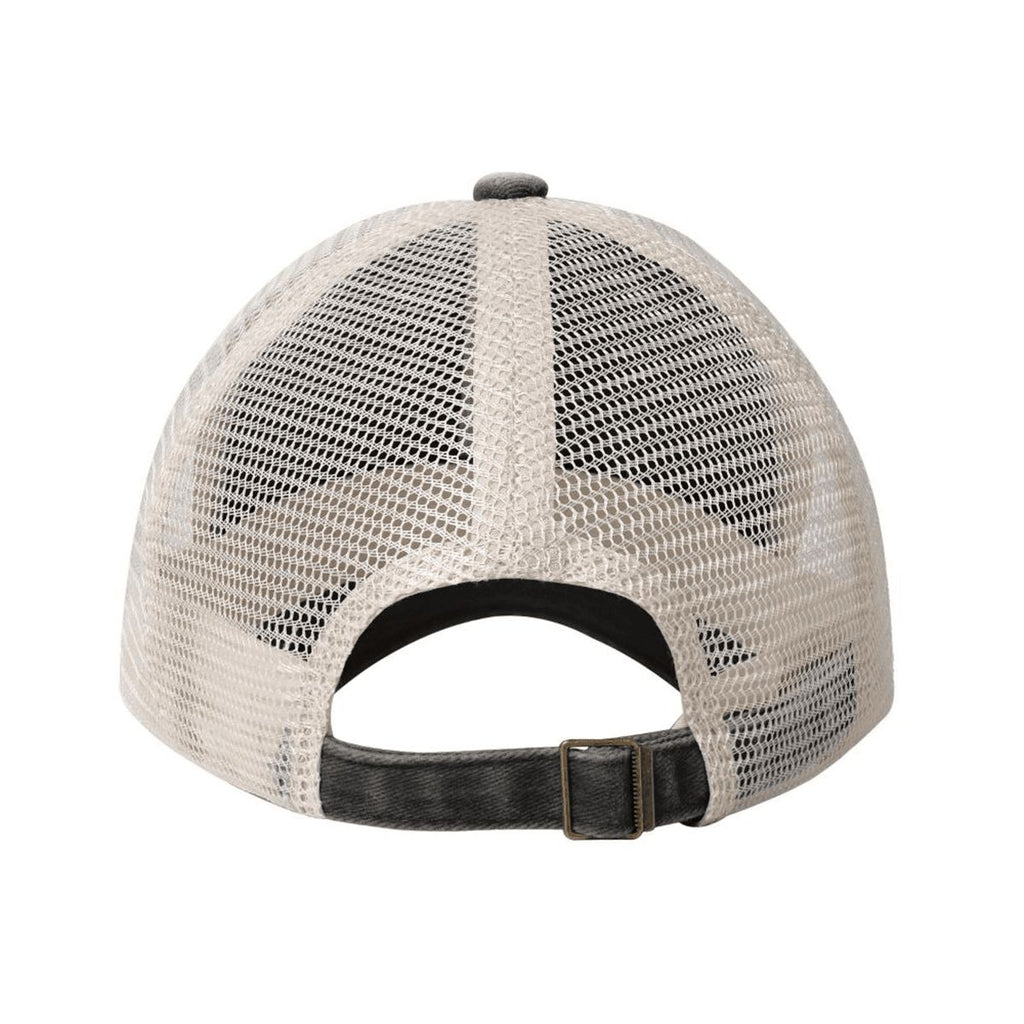 Washed Denim Mesh Cap A08VI24050610