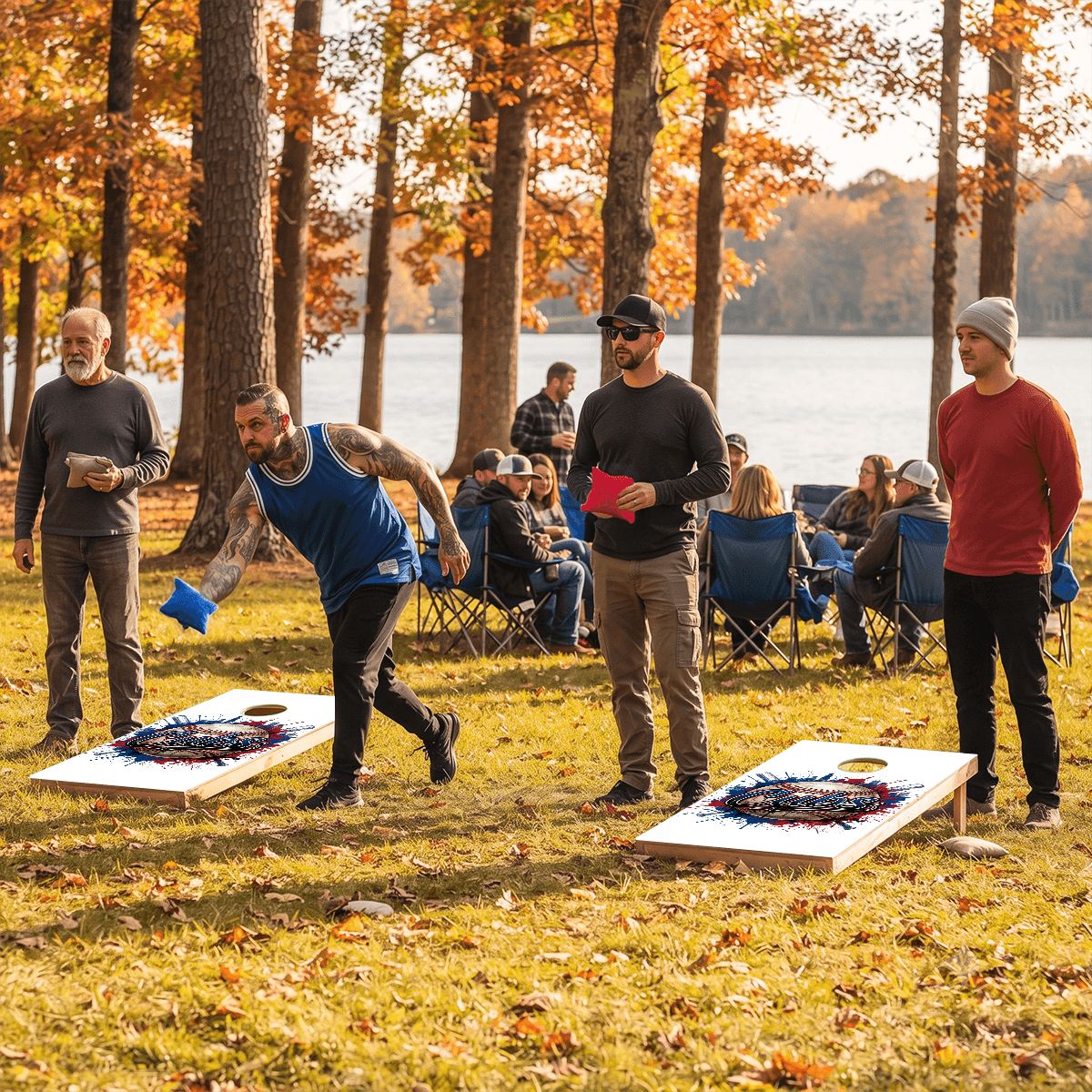 Cornhole Boards Game Set cubs