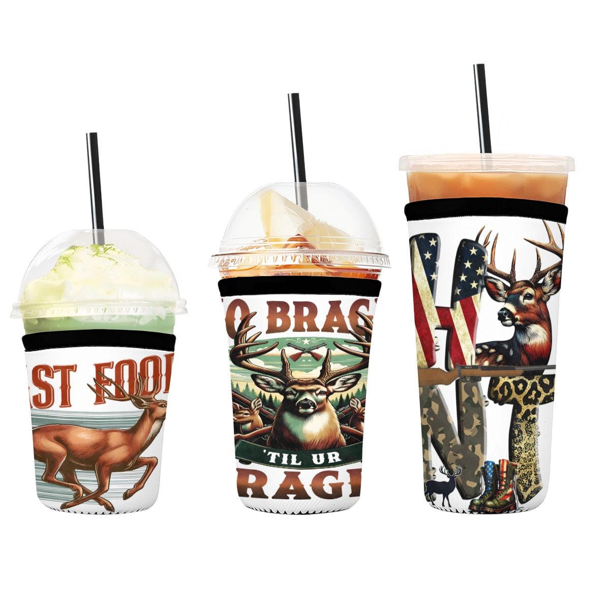 Neoprene Koozies Cup Sleeve 3pcs A08VI24050609 A08VI24050601 A08VI24050611