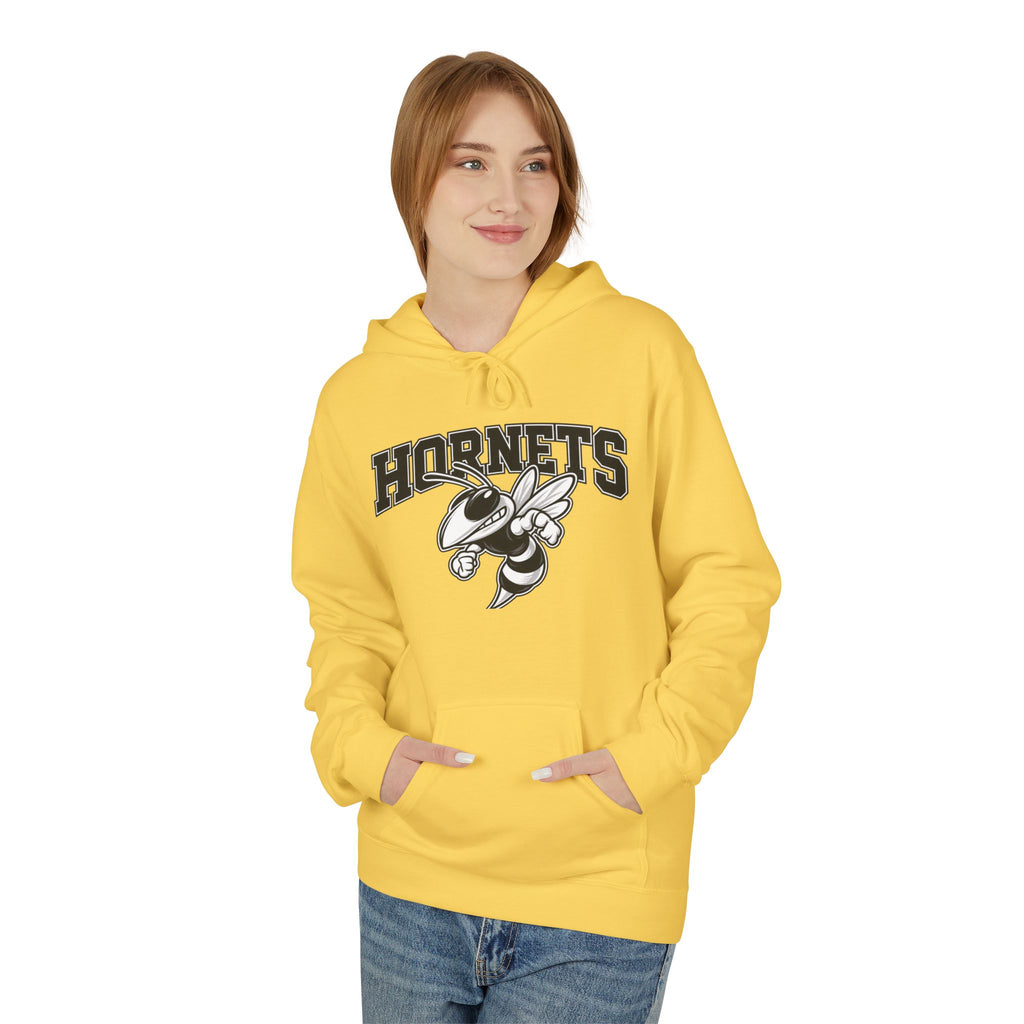 Hornets Vintage Mascot Hoodie — Retro School Team Sweatshirt