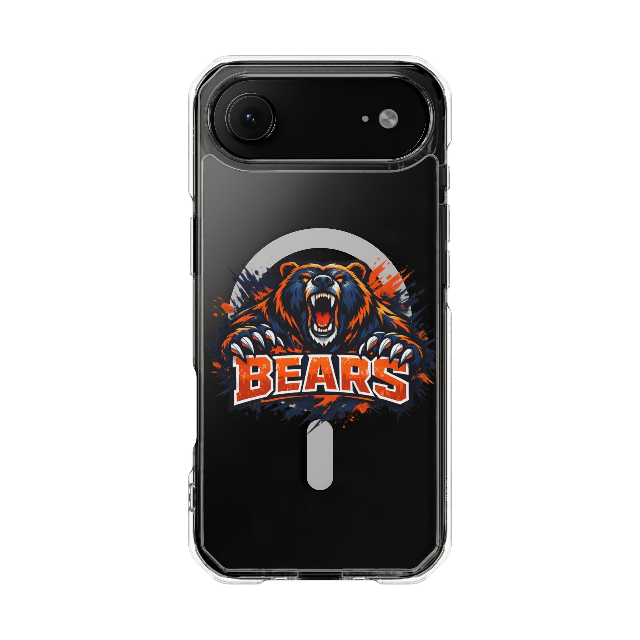 Clear Magnetic Phone Case — Fierce Bears Logo Protective Cover
