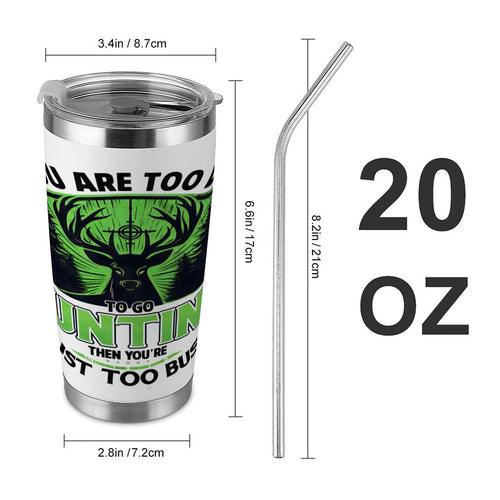 20oz Tumbler with Lid and Straw (Made in USA) A08VI24050617