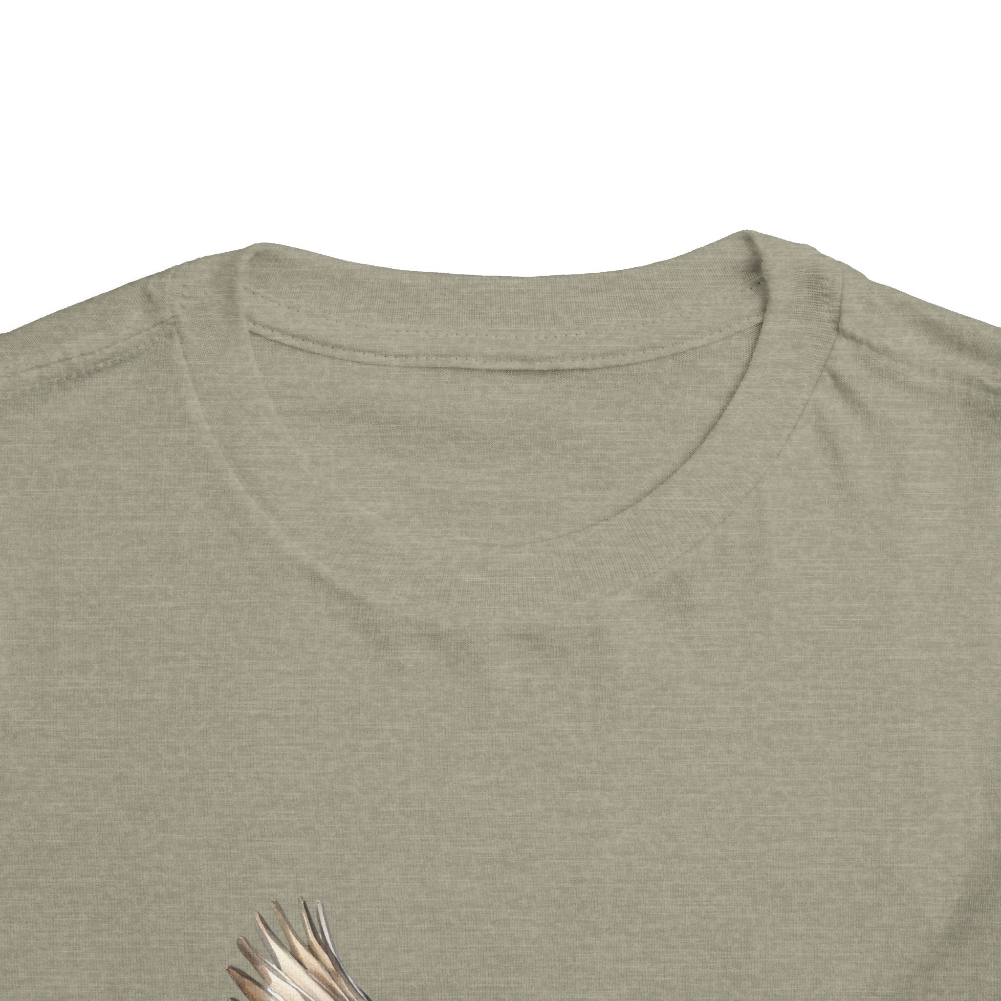 Toddler Tee — Flying Mallard Duck Graphic