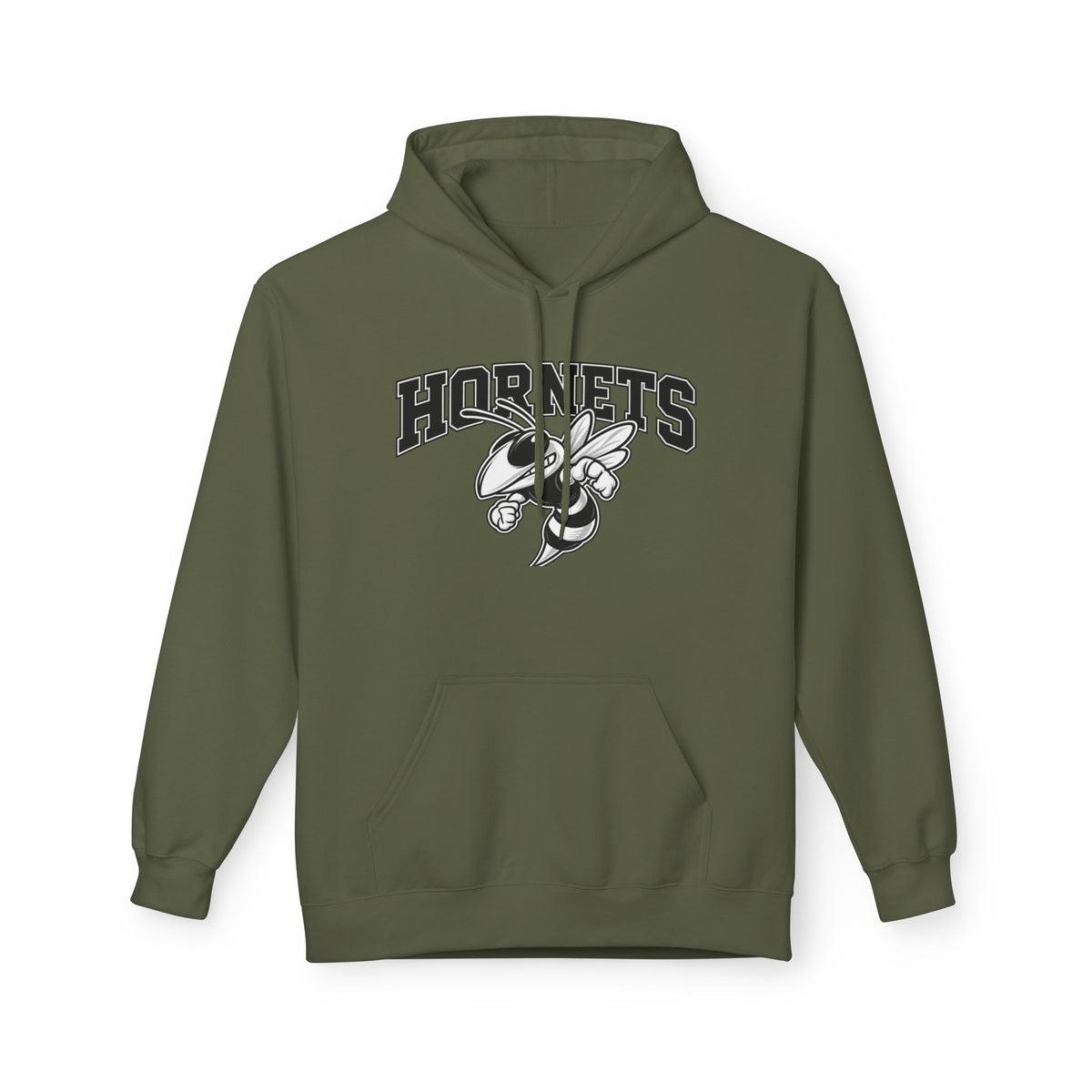 Hornets Vintage Mascot Hoodie — Retro School Team Sweatshirt