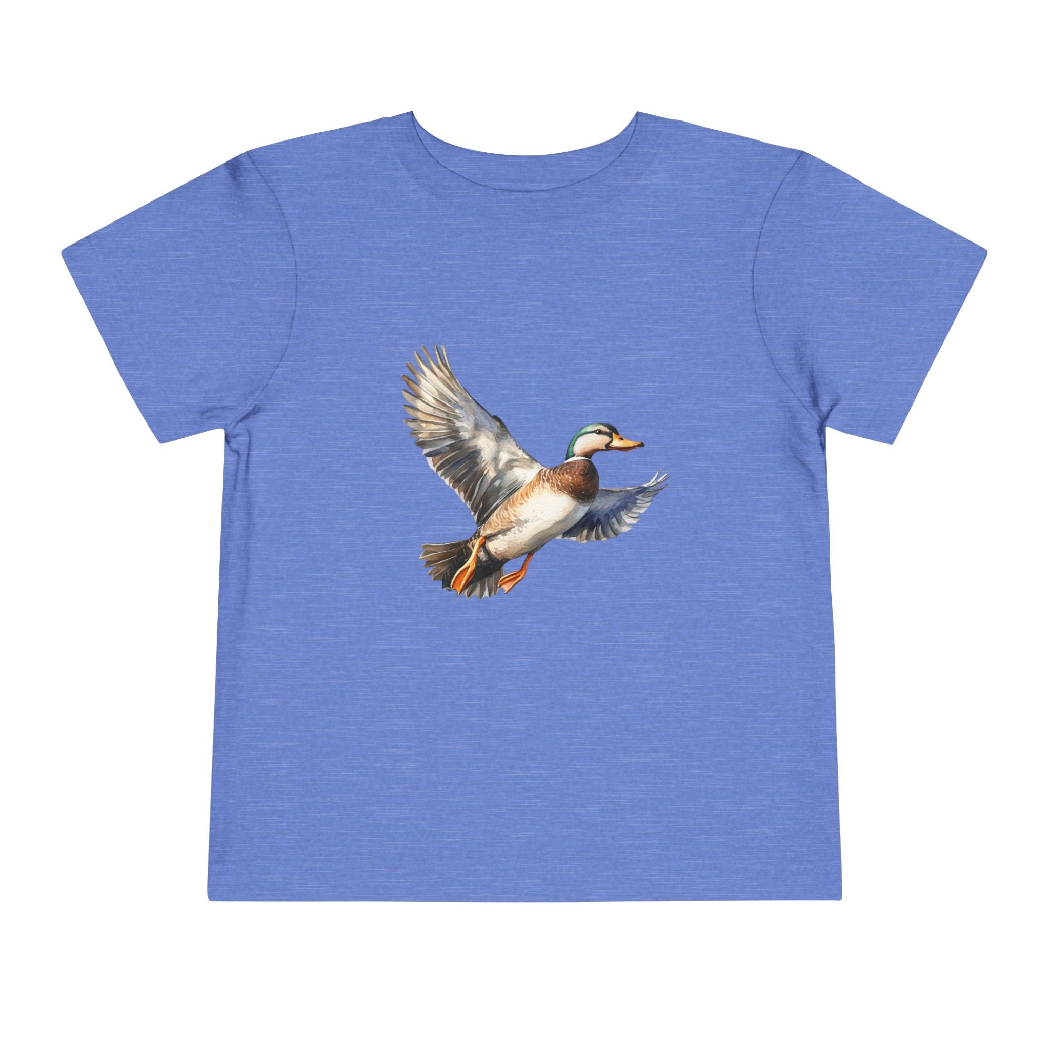 Toddler Tee — Flying Mallard Duck Graphic