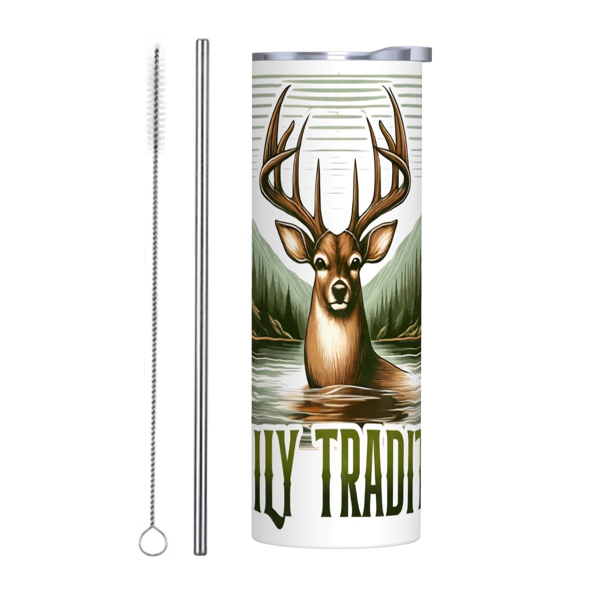 Straw Water Bottle Drinkware (20oz) A08VI24050610