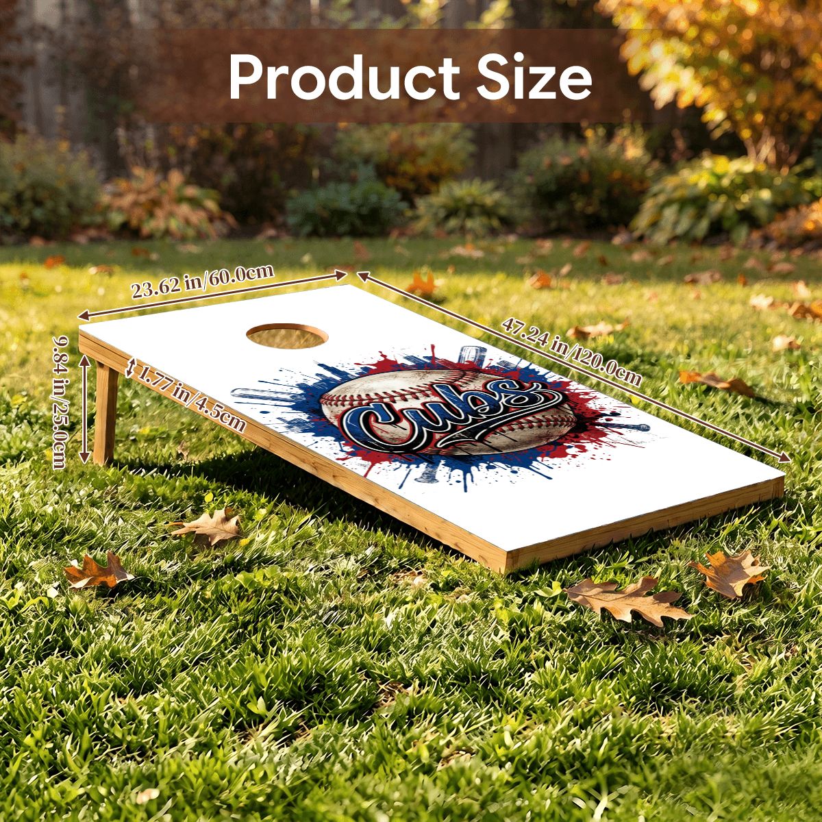Cornhole Boards Game Set cubs