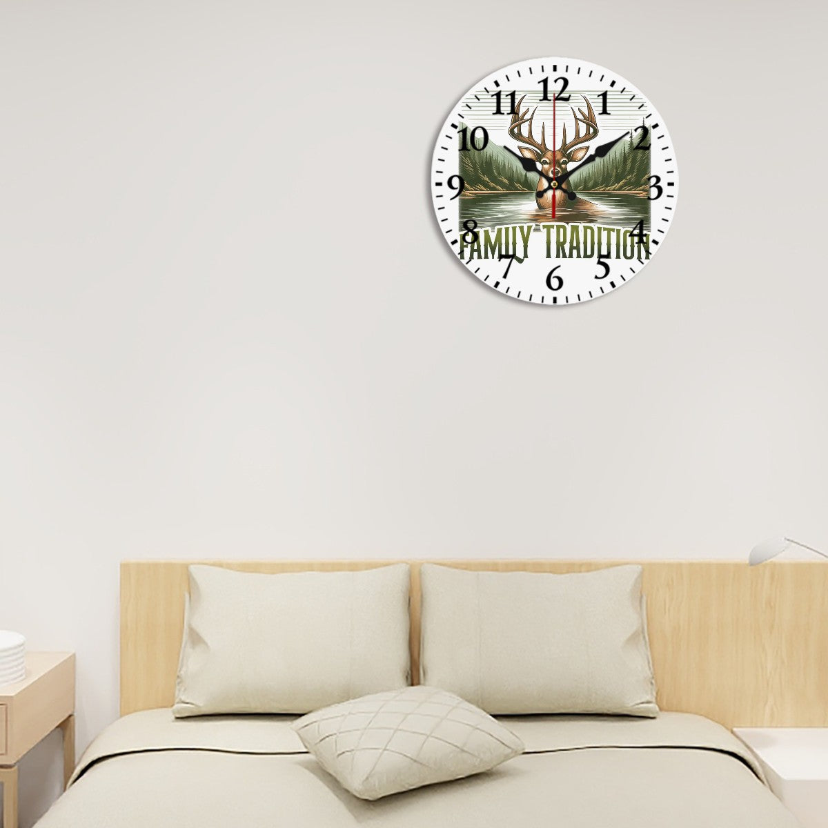 Fashion PVC Wall Clock A08VI24050611 A08VI24050610