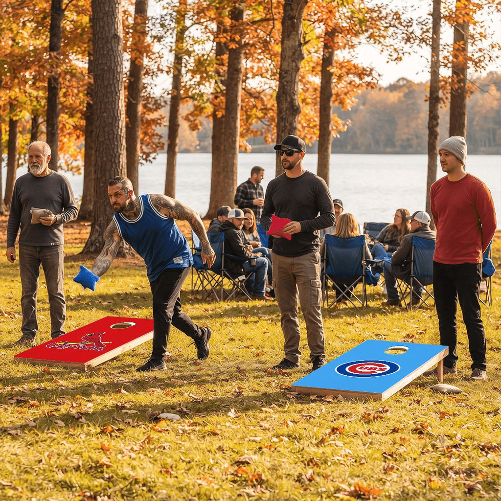 Cornhole Boards Game Set PrintKKCubsCornhole7086x14173 PrintKKCardinalsCornhole7086x14173