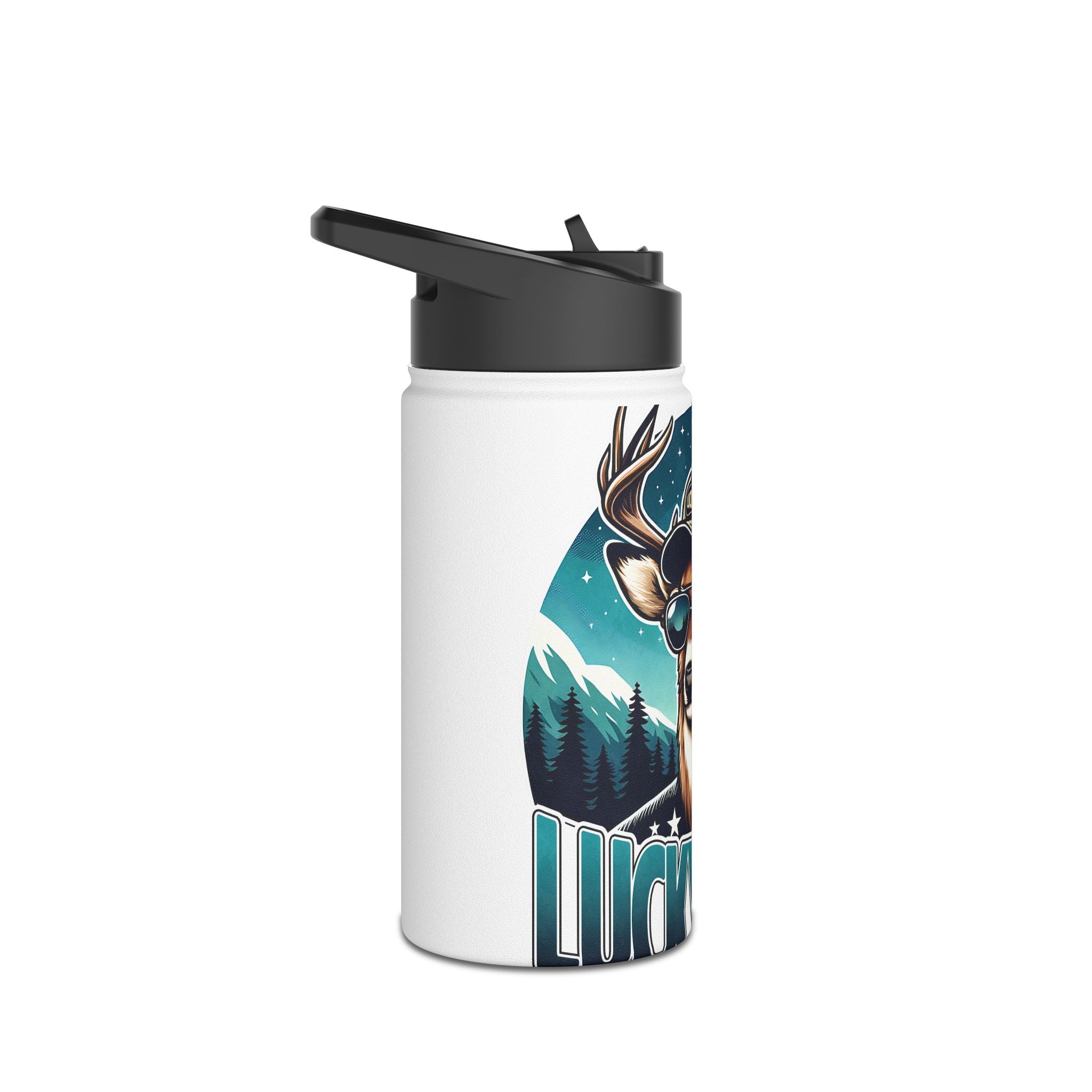 Stainless Steel Water Bottle, Standard Lid