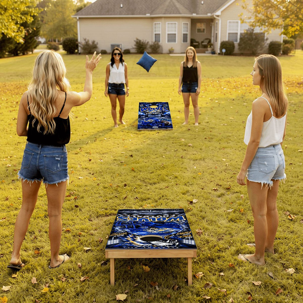 Cornhole Boards Game Set Pleasant Hill Wolves