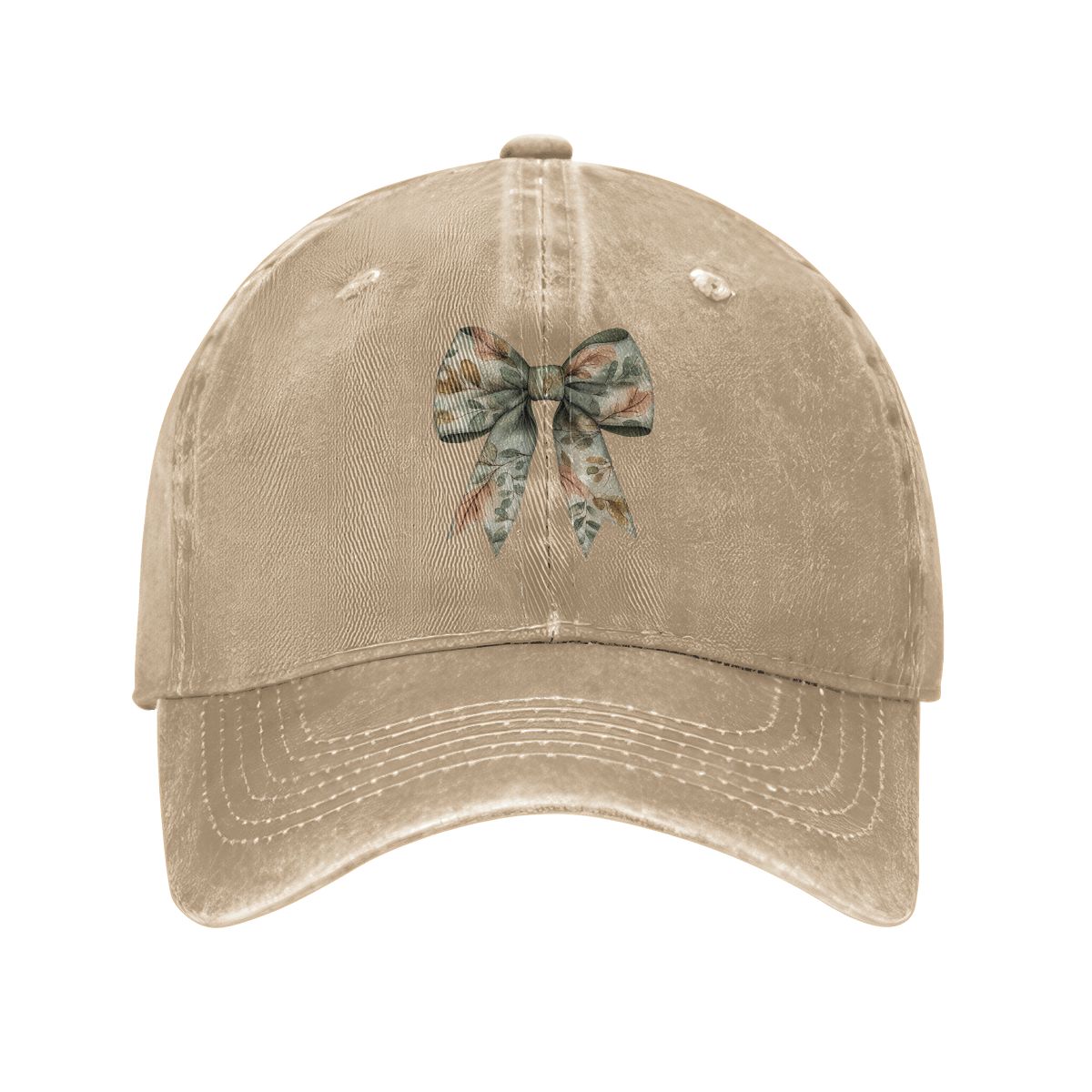 Unisex Washed Denim Baseball Cap Untitled230