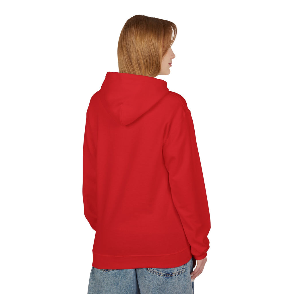 Warriors Football V Logo Hoodie — High School Team Spirit Pullover