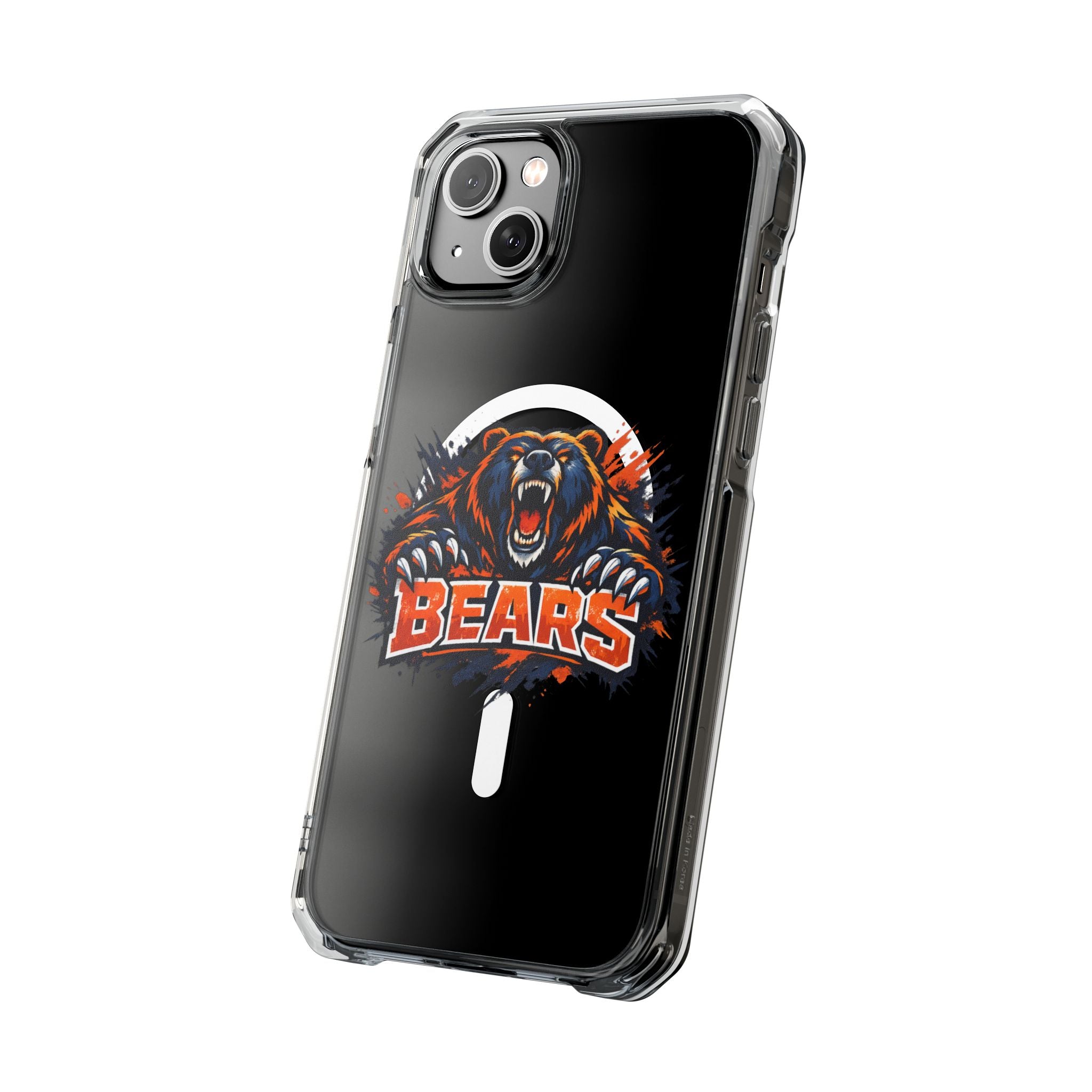 Clear Magnetic Phone Case — Fierce Bears Logo Protective Cover