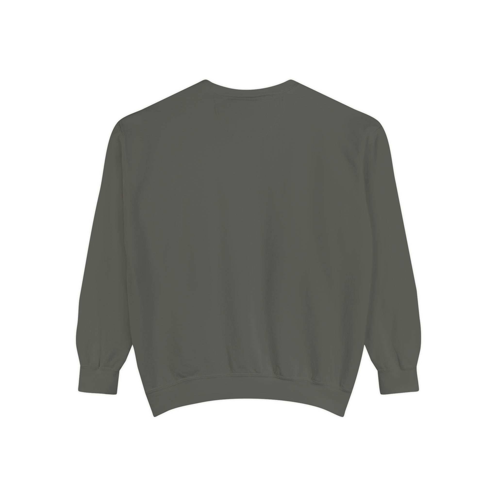 Spooky Vibes Sweatshirt — Halloween Retro Checkerboard Graphic