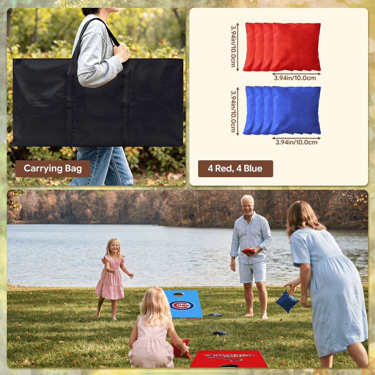 Cornhole Boards Game Set PrintKKCubsCornhole7086x14173 PrintKKCardinalsCornhole7086x14173