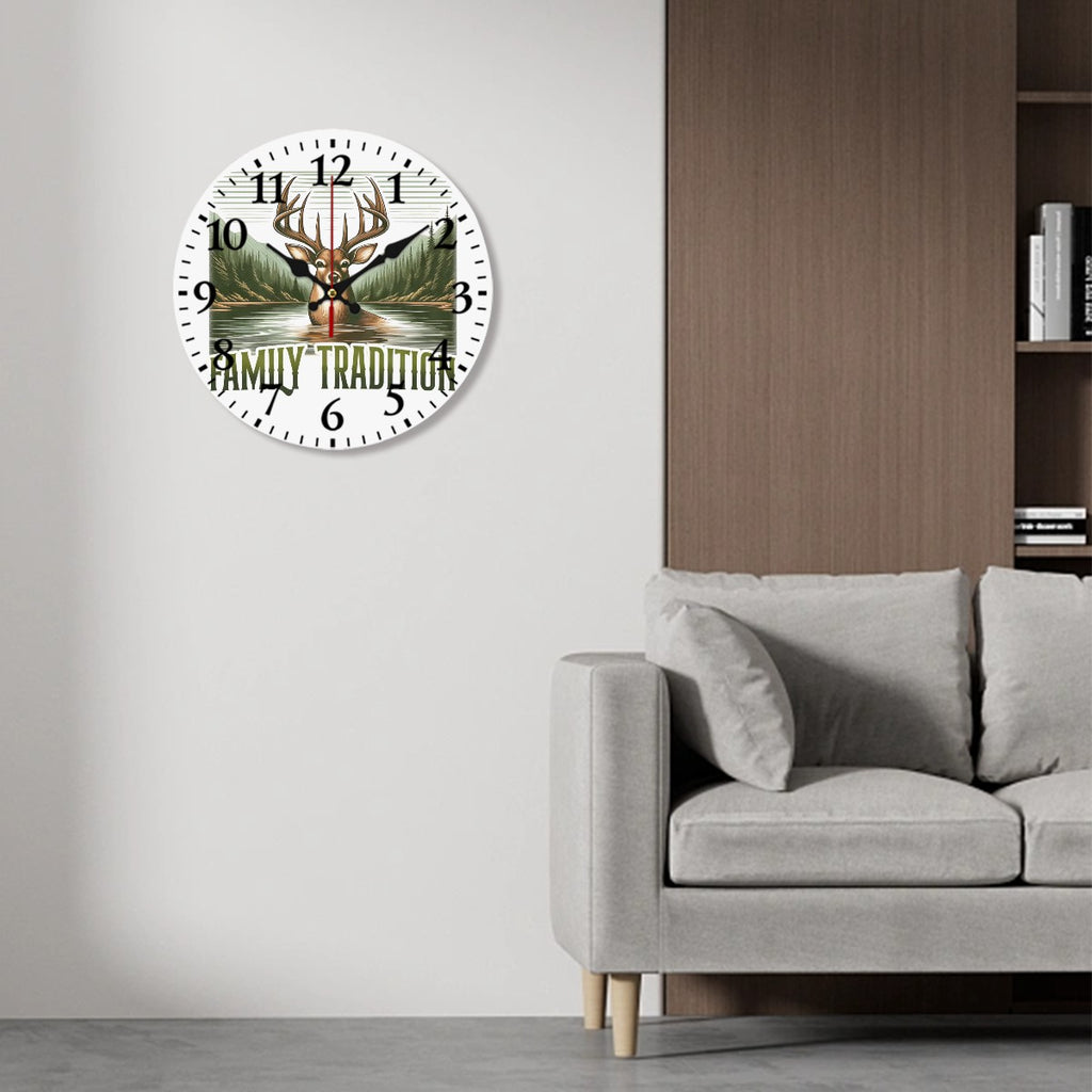 Fashion PVC Wall Clock A08VI24050611 A08VI24050610