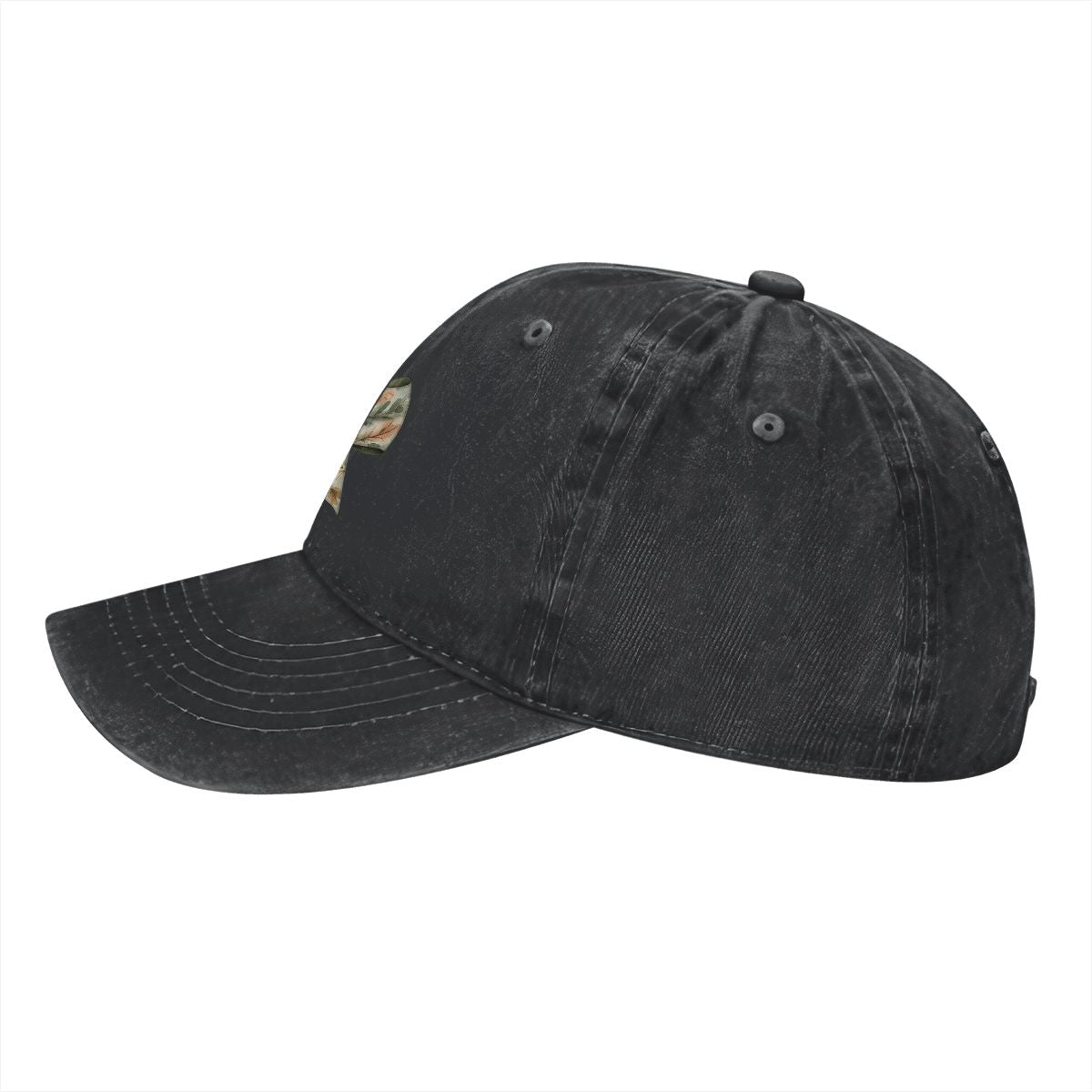 Unisex Washed Denim Baseball Cap Untitled230